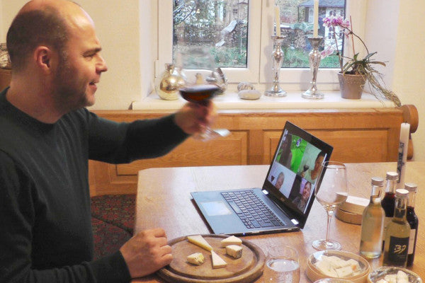 Online Tasting für Käse & Wein